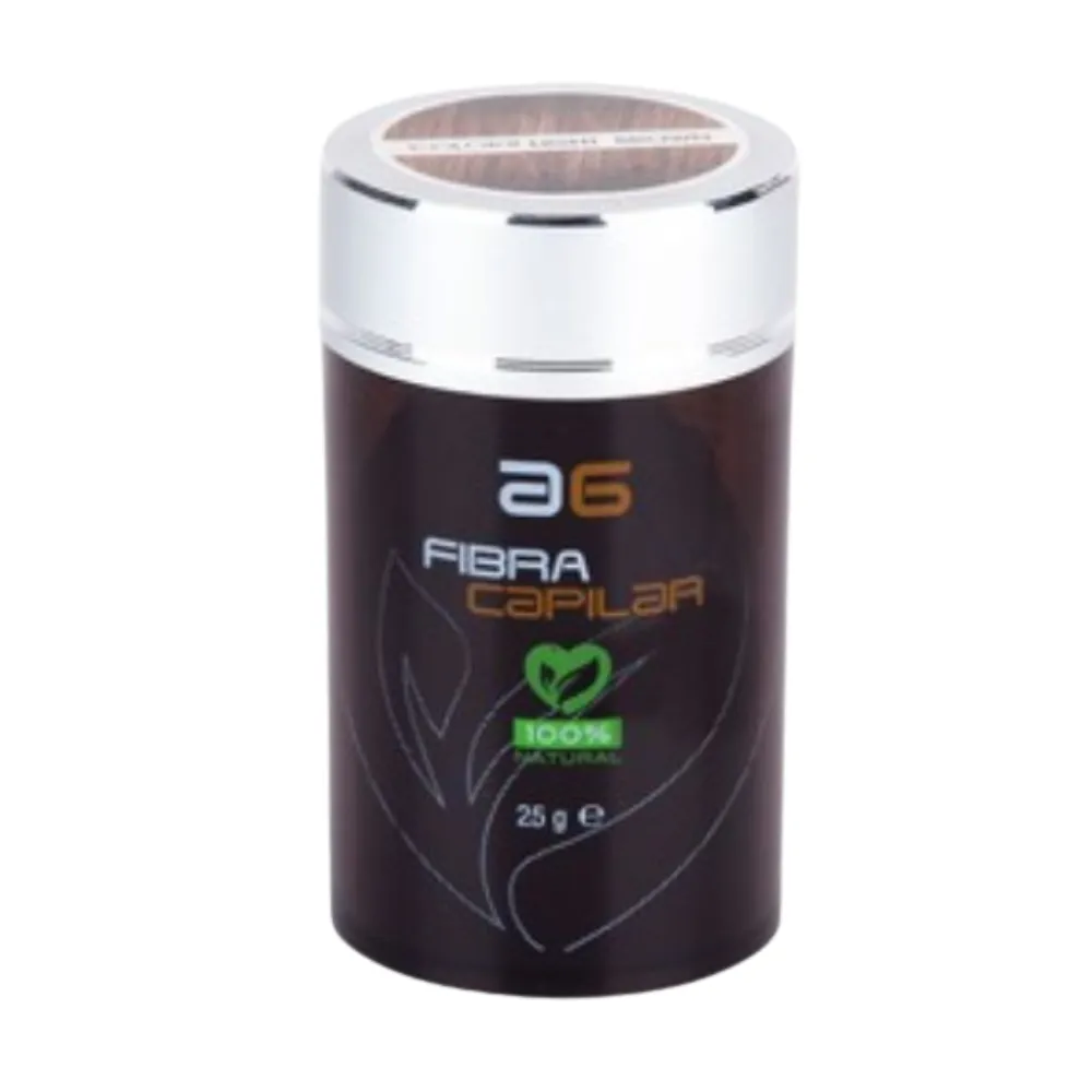 Asuer Fibra Capilar Color Marrón Medio 25g